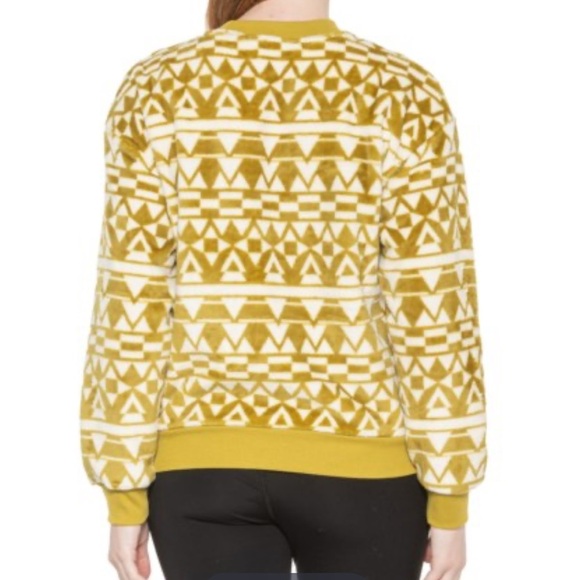 Eddie Bauer Cedar print fleece top Size XS - Picture 1 of 7